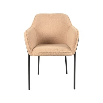 Eetkamerstoel Dexter - Beige - Teddy
