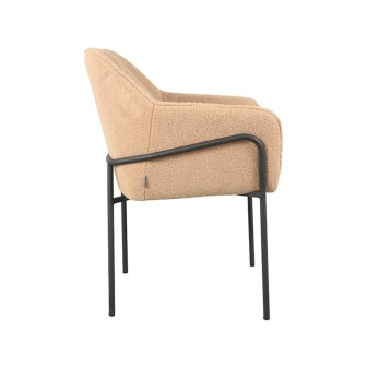 Eetkamerstoel Dexter - Beige - Teddy