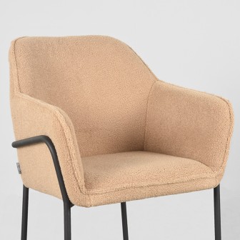 Eetkamerstoel Dexter - Beige - Teddy