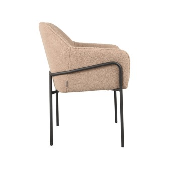 Eetkamerstoel Dexter - Beige - Teddy