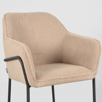 Eetkamerstoel Dexter - Beige - Teddy