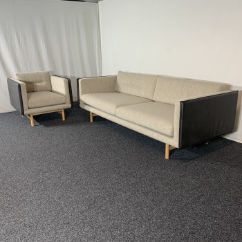 Bank Copenhagen | 3 zits + 1 zits fauteuil