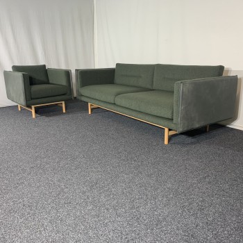 Bank Copenhagen| 3 zits + 1 zits fauteuil