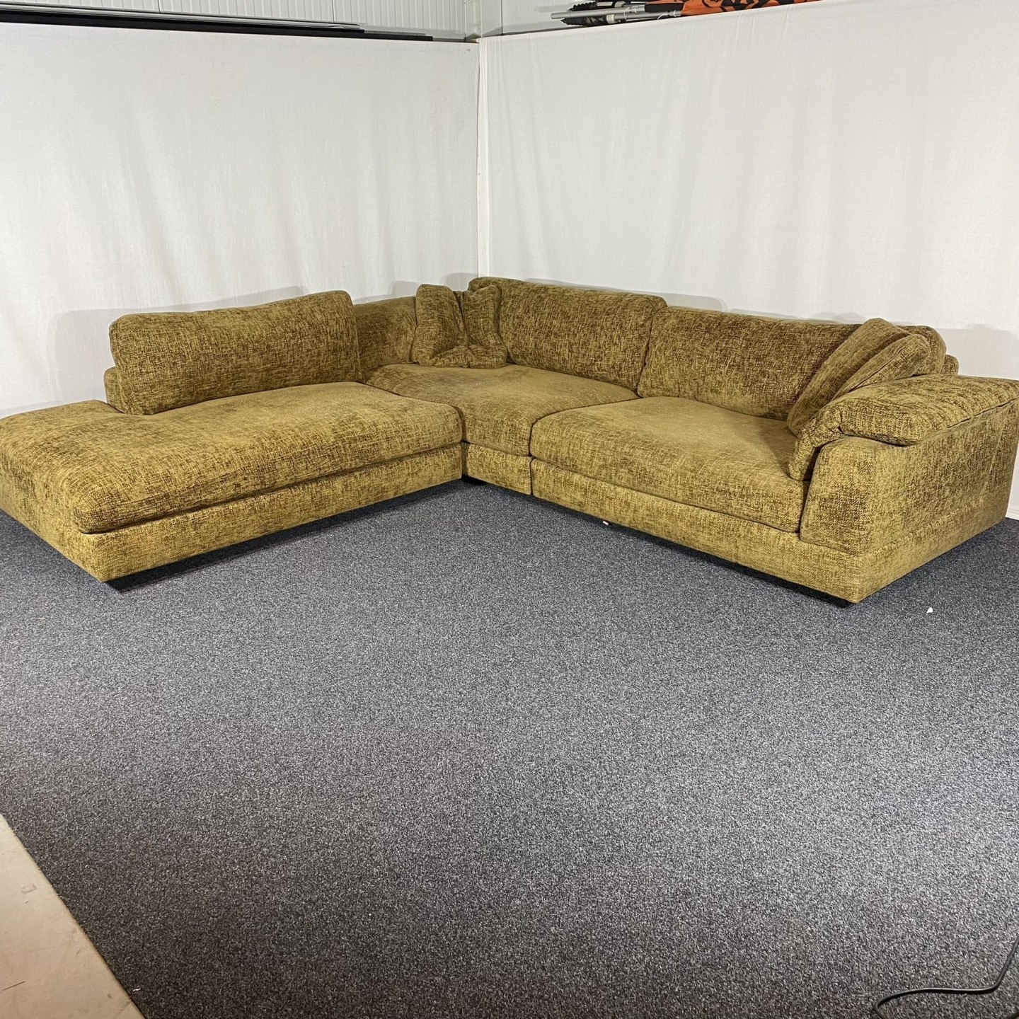 Hoekbank/Loungebank Fargo | Openeiland links + 4 zits 