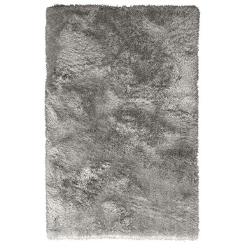 Vloerkleed Love Shaggy Silver 300x400
