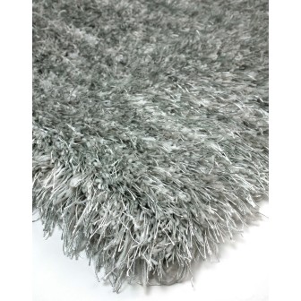 Vloerkleed Love Shaggy Silver 300x400