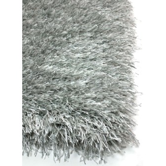 Vloerkleed Love Shaggy Silver 160x230