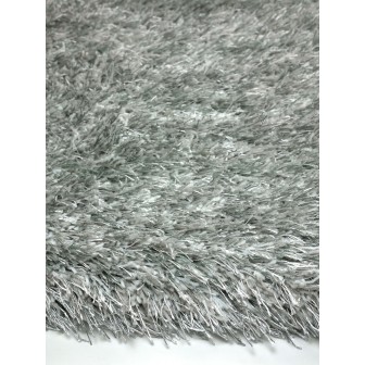 Vloerkleed Love Shaggy Silver 160x230
