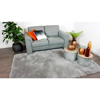Vloerkleed Love Shaggy Silver 160x230