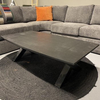 Salontafel Vitoria Zwart 130x70 | UrbanSofa
