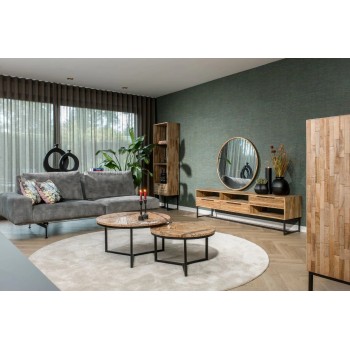 Tv-meubel recycled teak | 180x40x50 cm