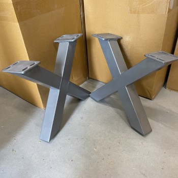 Poten X-type Large | Raw Metal | UrbanSofa