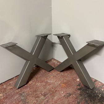 Salontafel poten | X-Type small raw metal| UrbanSofa