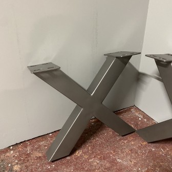 Salontafel poten | X-Type small raw metal| UrbanSofa