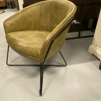Fauteuil Britisch | Moss groen | Afrika Leder