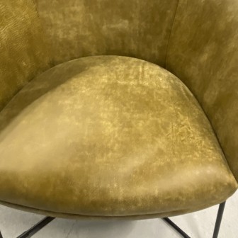 Fauteuil Britisch | Moss groen | Afrika Leder