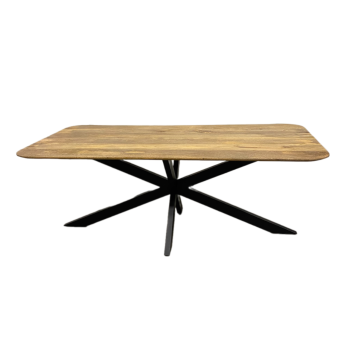 Eetkamertafel Sonara | Verjongd | 240 x 110 x 2,5 cm | Mangohout Naturel
