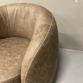 Fauteuil Harlem | Bruin | L60