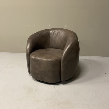 Fauteuil Harlem | Bruin | Leder 