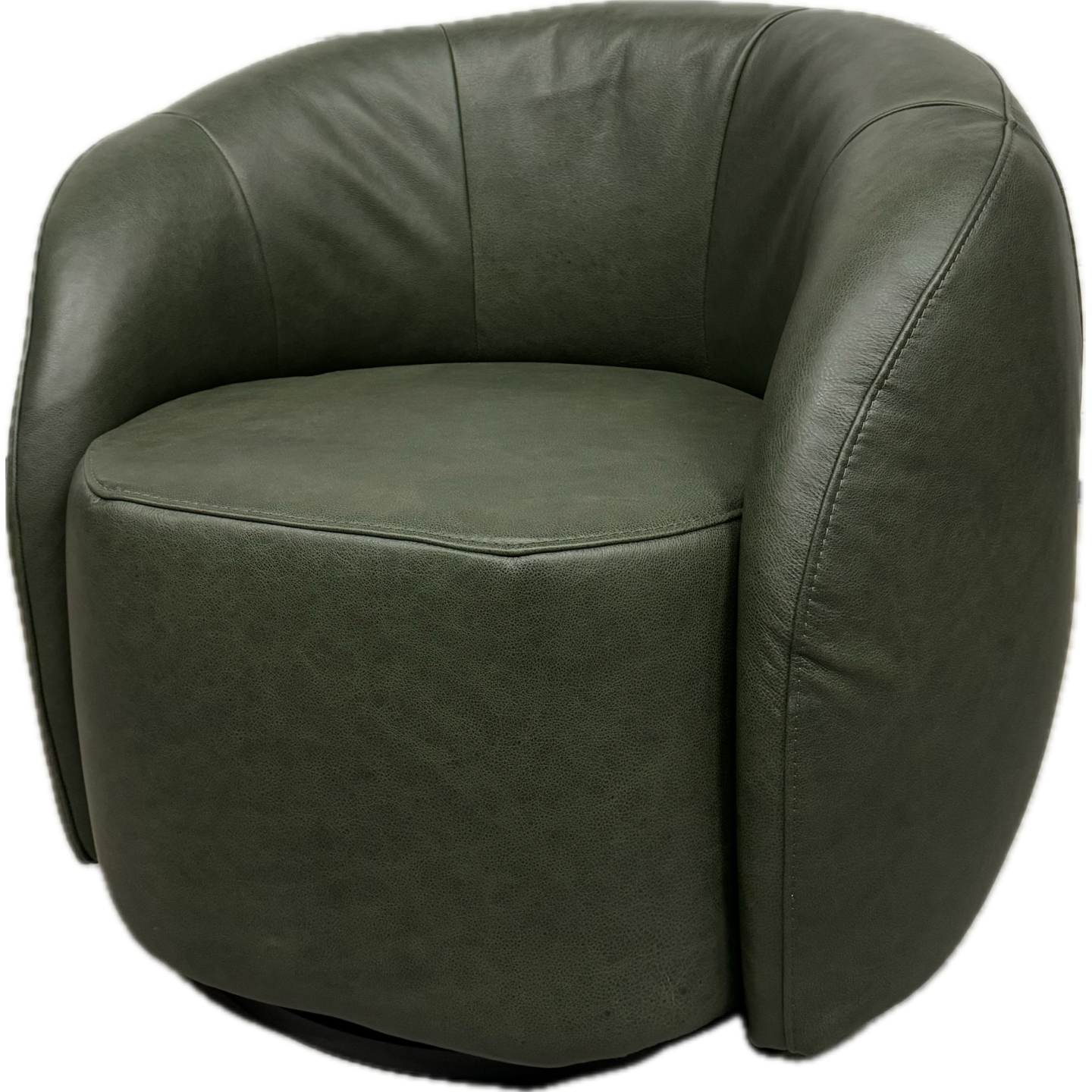 Fauteuil Harlem | Retro leder | Groen