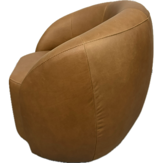 Fauteuil Harlem | Retro Leder | lichtbruin