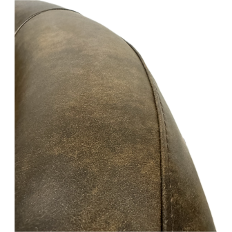 Fauteuil Harlem | Retro Leder | Donkerbruin