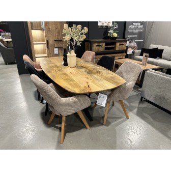Eetkamertafel Skagen | Deens ovaal | 160 cm