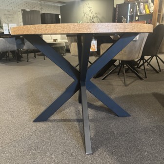 Eetkamertafel Vigo rond | 110 cm | Lamalux | Mango