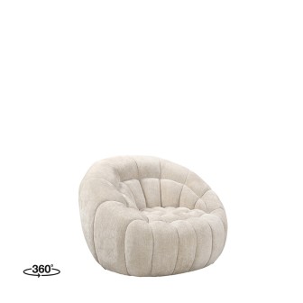 Fauteuil Cloud - Naturel - Elite - 1-Zits