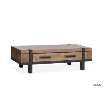 Binck salontafel 135x67 + lade lamulux