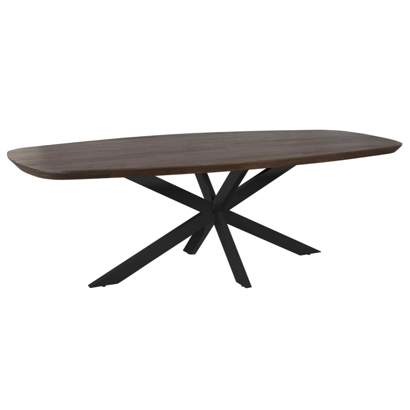 Eettafel Madison Brown | 280 cm | Poot Black