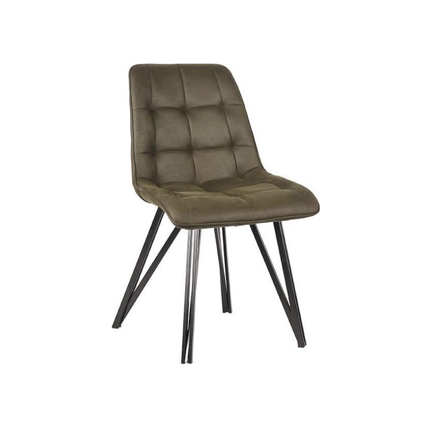 Eetkamerstoel Boaz | Army green | Microvezel