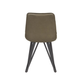 Eetkamerstoel Boaz | Army green | Microvezel