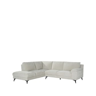 Hoekbank Santino - Naturel - Elite - Links