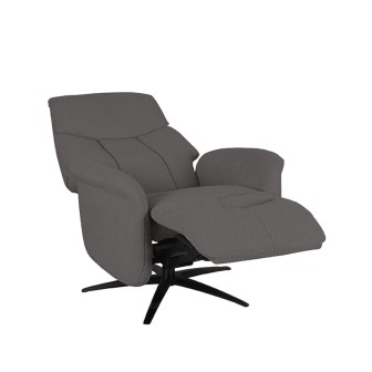 Fauteuil Oslo - Antraciet - Micro Suede - One Size
