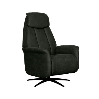 Fauteuil Oslo - Antraciet - Micro Suede - One Size