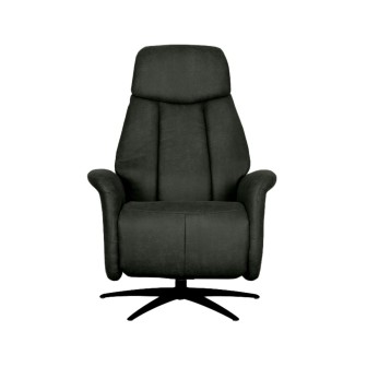 Fauteuil Oslo - Antraciet - Micro Suede - One Size
