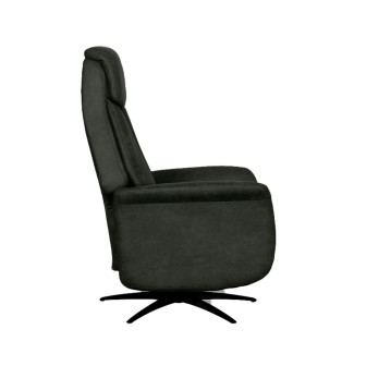 Fauteuil Oslo - Antraciet - Micro Suede - One Size
