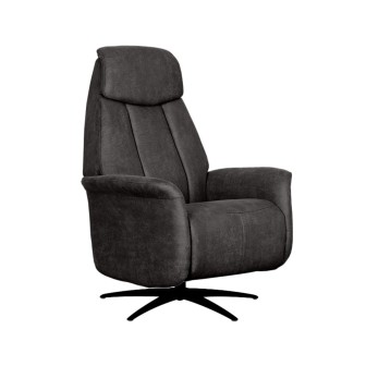 Fauteuil Oslo - Antraciet - Micro Suede - One Size