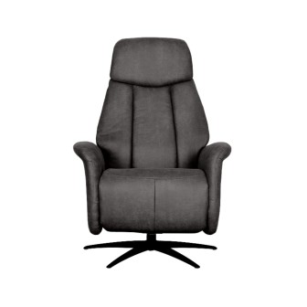 Fauteuil Oslo - Antraciet - Micro Suede - One Size