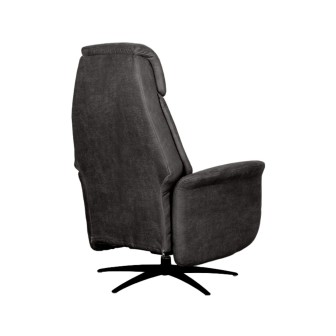 Fauteuil Oslo - Antraciet - Micro Suede - One Size