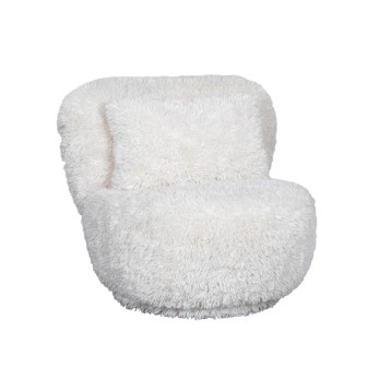 Fauteuil Doodle - Crème - Fluffy - One Size