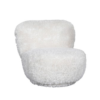 Fauteuil Doodle - Crème - Fluffy - One Size