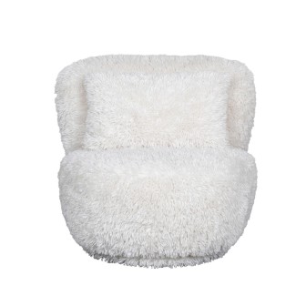 Fauteuil Doodle - Crème - Fluffy - One Size