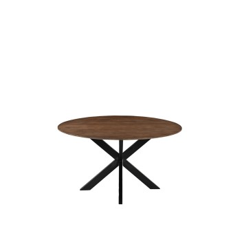 Eetkamertafel Otis - Nature - Mangohout - 130 cm - Rond
