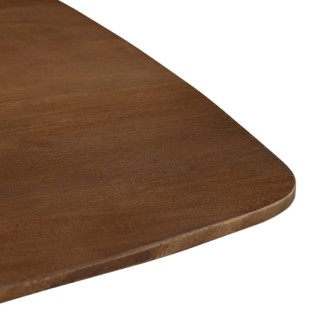 Eetkamertafel Blake - Nature - Mangohout - 130x130 cm