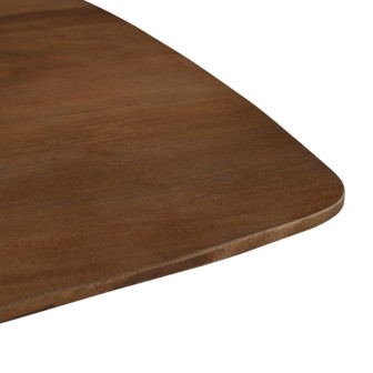 Eetkamertafel Blake - Nature - Mangohout - 130x130 cm