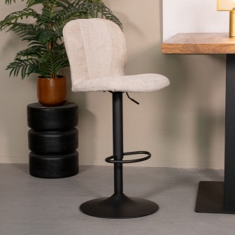 Barkruk Vino - Naturel - Elite - Zithoogte 64-84