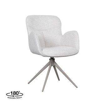 Eetkamerstoel Lasse - Naturel - Canyon - Taupe Frame
