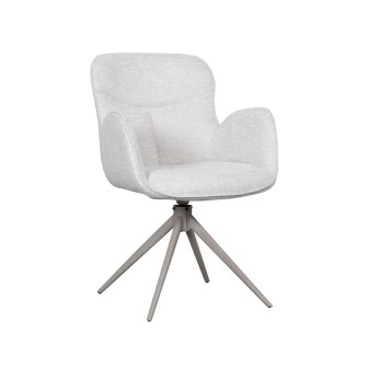Eetkamerstoel Lasse - Naturel - Canyon - Taupe Frame